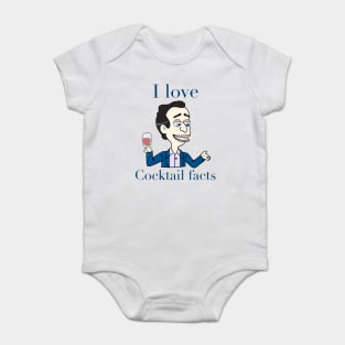 Big mouth - Cocktail facts Baby Bodysuit